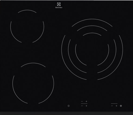 Фото товара: Electrolux EHF6232FOK стеклокерамическая поверхность