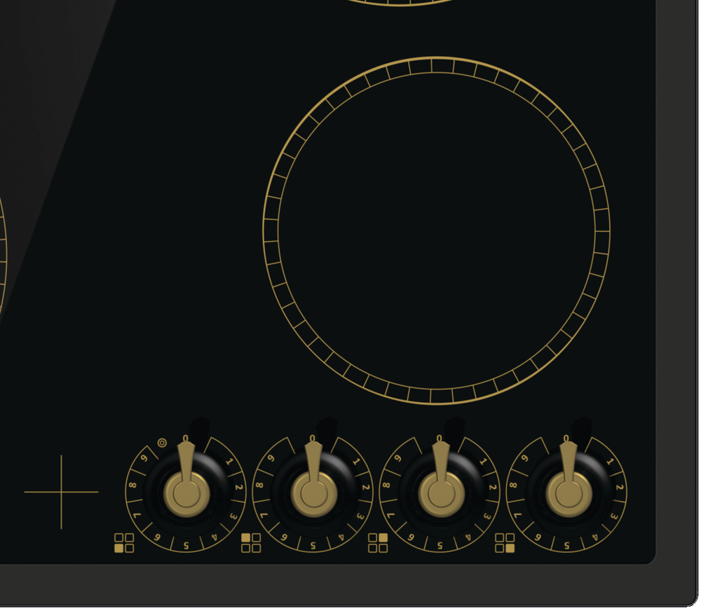 Детальное фото товара: Gorenje EC642CLB стеклокерамическая поверхность