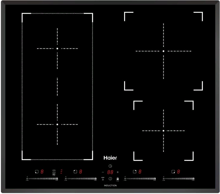 Фото товара: Haier HHY-Y64FVB индукционная поверхность