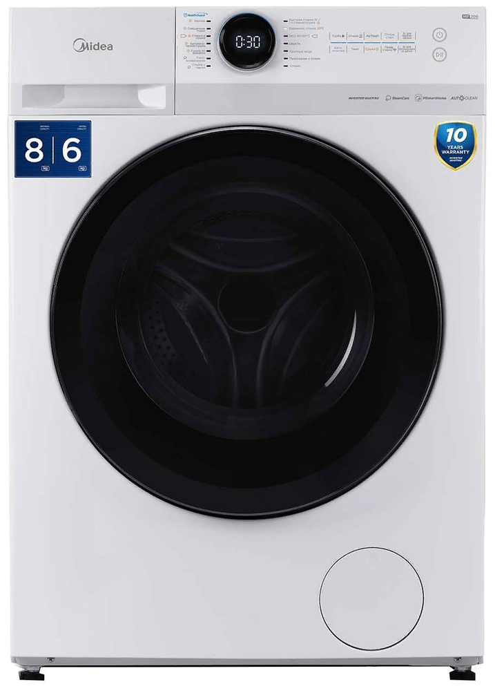 Фото товара: Midea MF200D80WBS/W-RU
