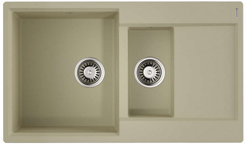 Фото товара: Omoikiri Daisen 86-2-BE, мойка, гранит, ваниль