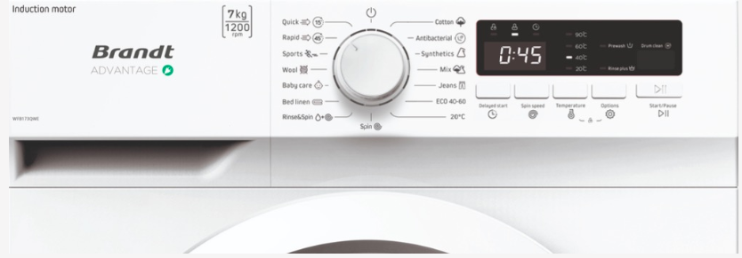 Brandt WFB173QWE Детальное фото товара: Brandt WFB173QWE