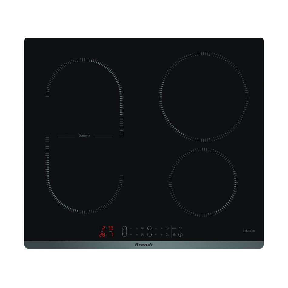 Фото товара: Brandt BPI6427B индукционная поверхность