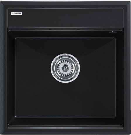 Детальное фото товара: Paulmark STEPIA 50, мойка, гранит, черный металлик