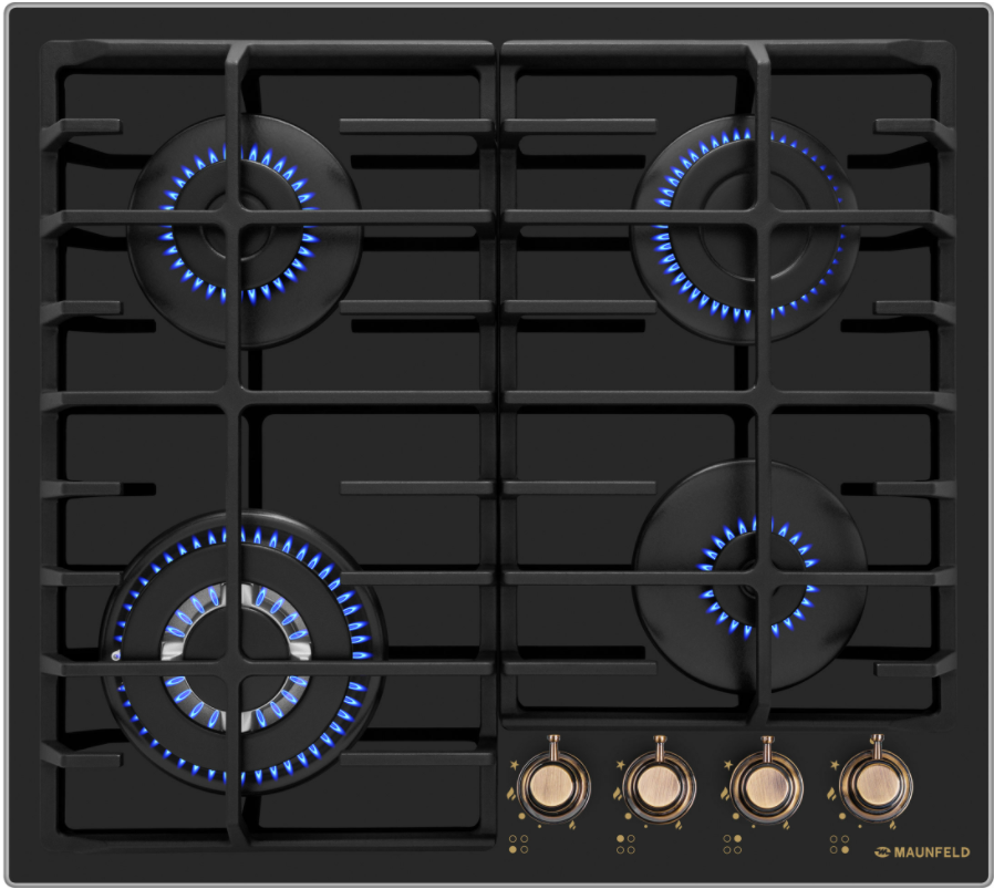 Фото товара: Maunfeld EGHG.64.63CB.R/G газовая поверхность