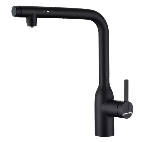 Фото товара: Paulmark VIPER, смеситель, антрацит   