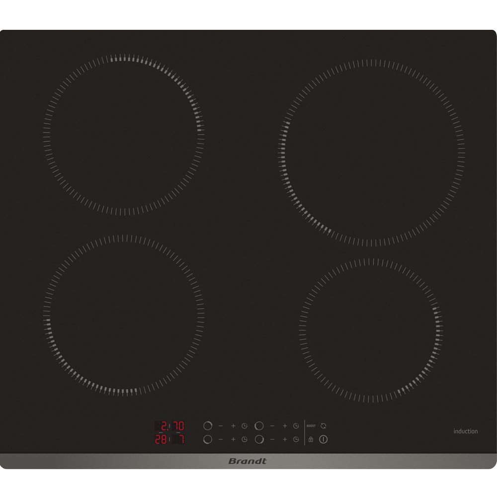 Фото товара: Brandt BPI6420B индукционная поверхность