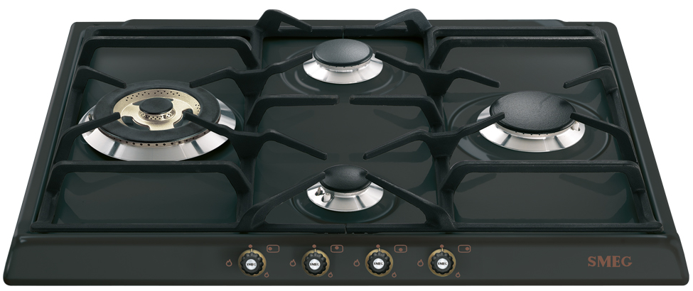 Smeg SR764AO Детальное фото товара: Smeg SR764AO газовая поверхность