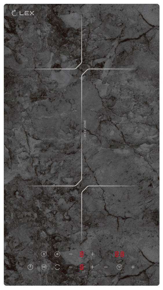 Фото товара: LEX EVI 320 F DS индукционная поверхность