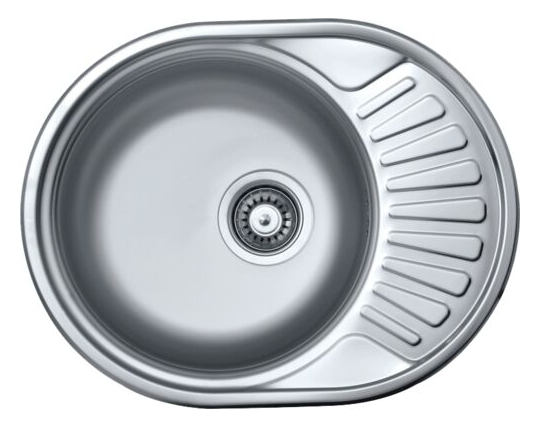 Фото товара: ALVEUS GENESIS CIKLO 10 LEI-90, мойка, нержавеющая сталь (в комплекте с сифоном 1130550)