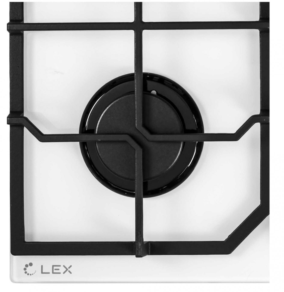 LEX GVG 642 WH Детальное фото товара: LEX GVG 642 WH газовая поверхность
