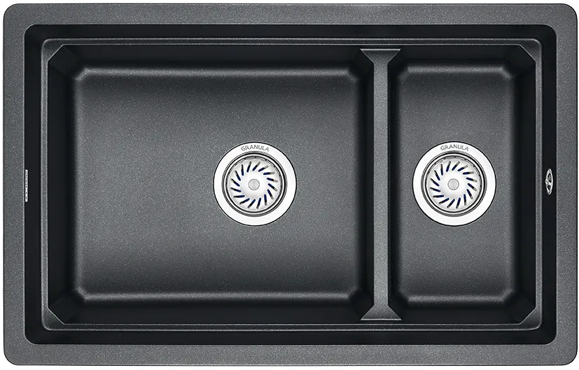 GRANULA 7304U мойка, гранит, шварц Фото товара: GRANULA 7304U мойка, гранит, шварц