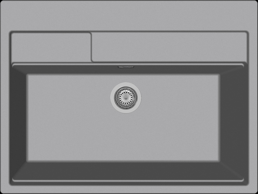 Фото товара: Rivelato MODULIX MD-9082 grigio puro, мойка, керамика, серый