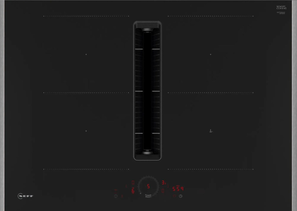 Детальное фото товара: NEFF V57YHQ4C0 индукционная поверхность