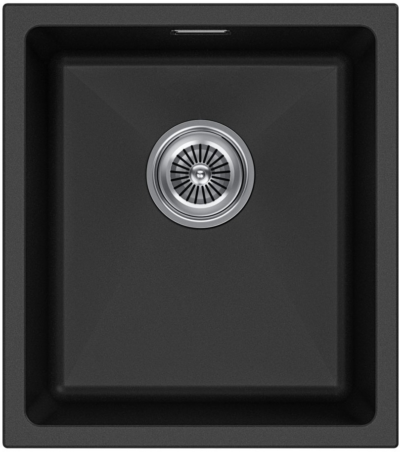Детальное фото товара: Paulmark LUMI 41UNI, мойка, гранит, черный
