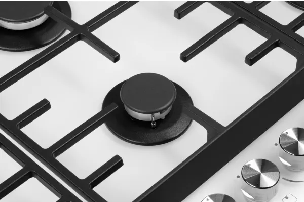 HIBERG VM 9255 W Детальное фото товара: HIBERG VM 9255 W газовая поверхность