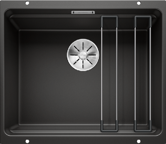 Детальное фото товара: Blanco Etagon 500-U, мойка, гранит, черный