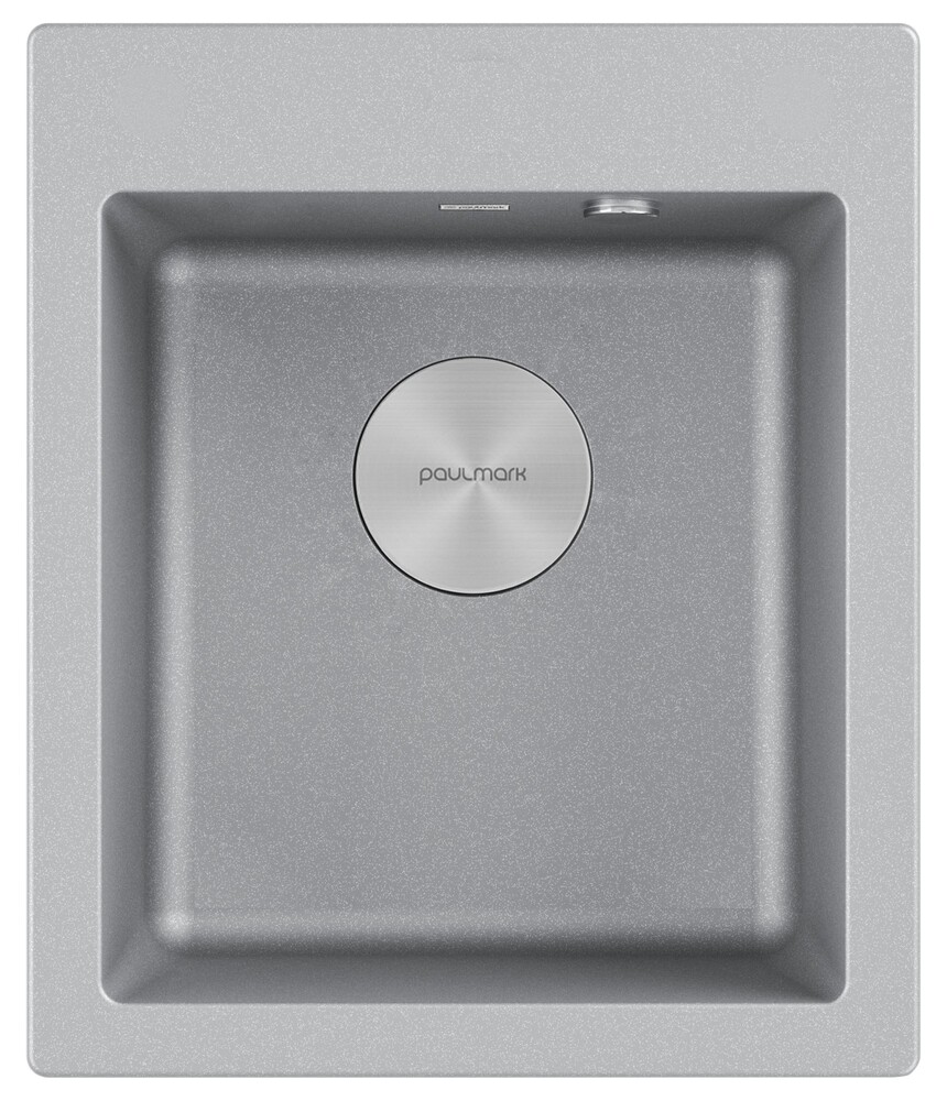 Фото товара: Paulmark KANTE 40, мойка, гранит, серый металлик
