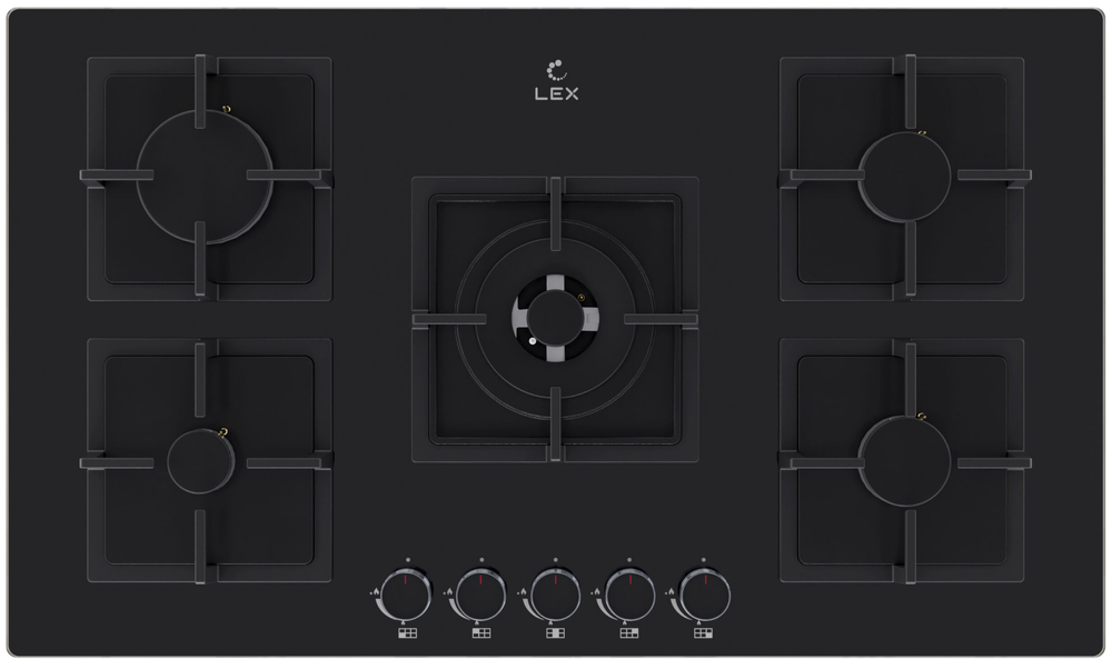 Фото товара: LEX GVG 954 BBL газовая поверхность