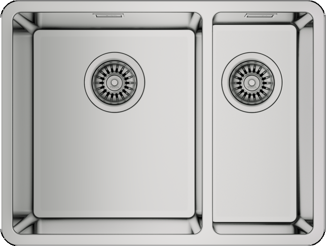 Фото товара: Teka BE LINEA RS15 2B 580, мойка, нержавеющая сталь полированная