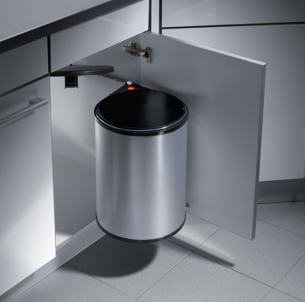 Фото товара: Hailo Big Box мусорное ведро 20 л в распашной шкаф от 400 мм