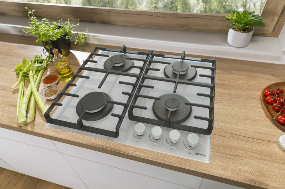 Gorenje GT642AXW Детальное фото товара: Gorenje GT642AXW газовая поверхность