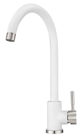 Фото товара: GRANULA 4031 смеситель, гранит, белый