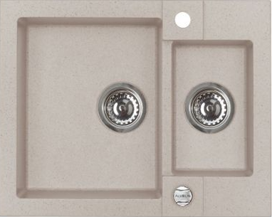 ALVEUS ROCK 80 GRANITAL TERRA-G22, мойка, гранит, бежевый (с сифоном 1105299) Фото товара: ALVEUS ROCK 80 GRANITAL TERRA-G22, мойка, гранит, бежевый (с сифоном 1105299)