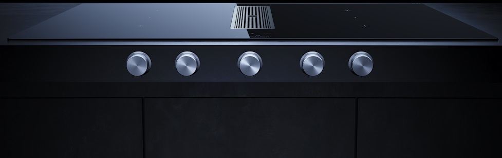 Детальное фото товара: Kuppersbusch KMI 9850.1 SR-E Silver Chrome индукционная поверхность