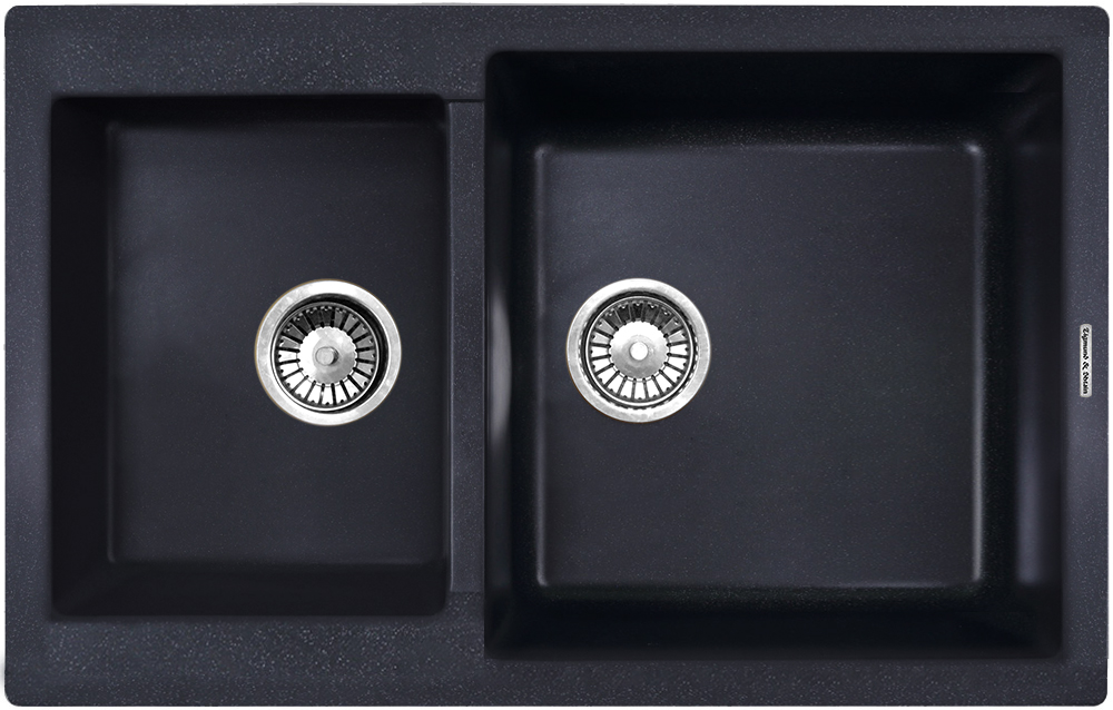 Фото товара: Zigmund & Shtain RECHTECK 400.275, мойка, темная скала