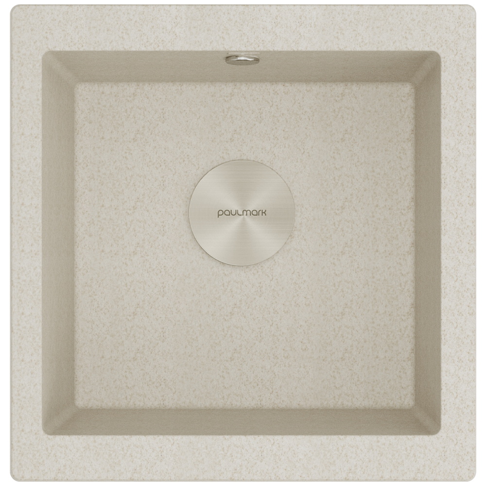 Фото товара: Paulmark GERA 50, мойка, гранит, бежевый