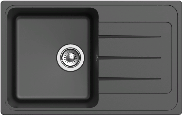 Фото товара: Ewigstein Elegant E- 50F, мойка, гранит, антрацит