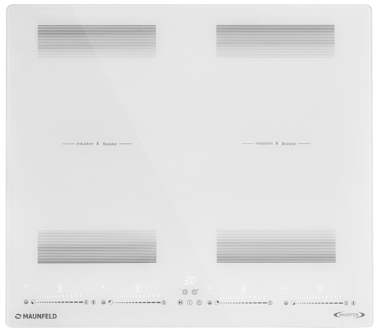 Фото товара: Maunfeld CVI594SF2WHD Inverter индукционная поверхность