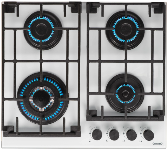 Фото товара: DeLonghi GRETA 6GW BB газовая поверхность