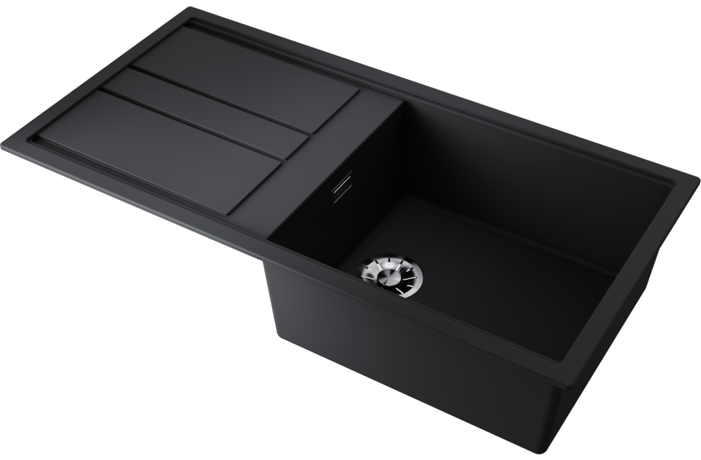 Детальное фото товара: Omoikiri Kitagawa 100-GB, мойка, керамика, графит