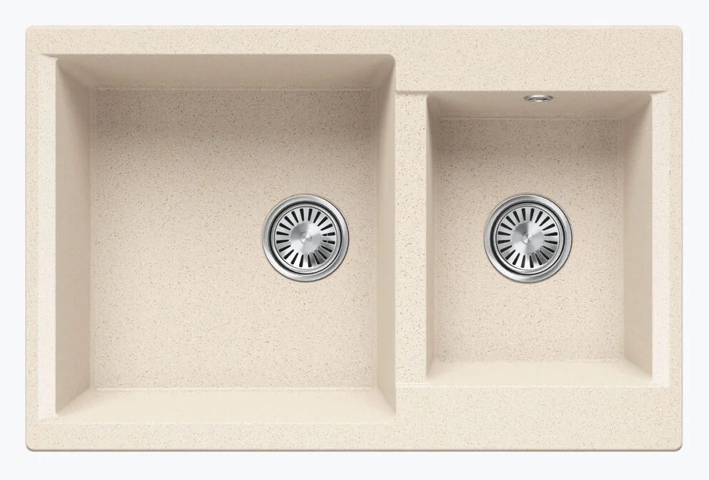 Фото товара: Polygran BRIG-772, мойка, мрамор, кремовый 327