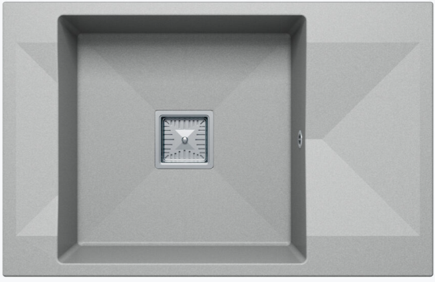 Фото товара: Tolero BLADE 780, мойка, гранит, платина