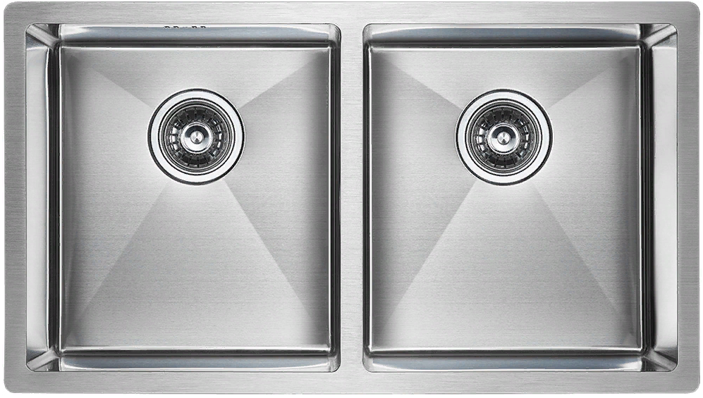 Детальное фото товара: Paulmark GERBERG 78/2 UNI, мойка, нержавеющая сталь брашированная