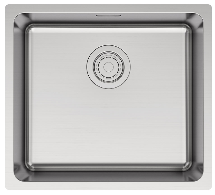 Фото товара: Paulmark YUNI 49 UNI, мойка, нержавеющая сталь брашированная