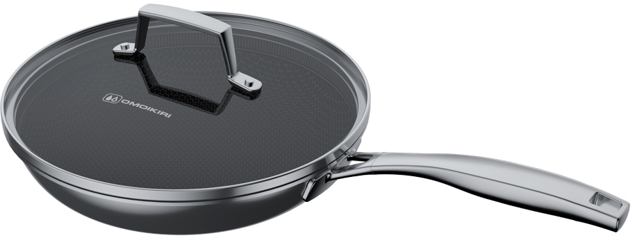 Фото товара: Omoikiri Furaipan-24-BN, сковорода, нержавеющая сталь