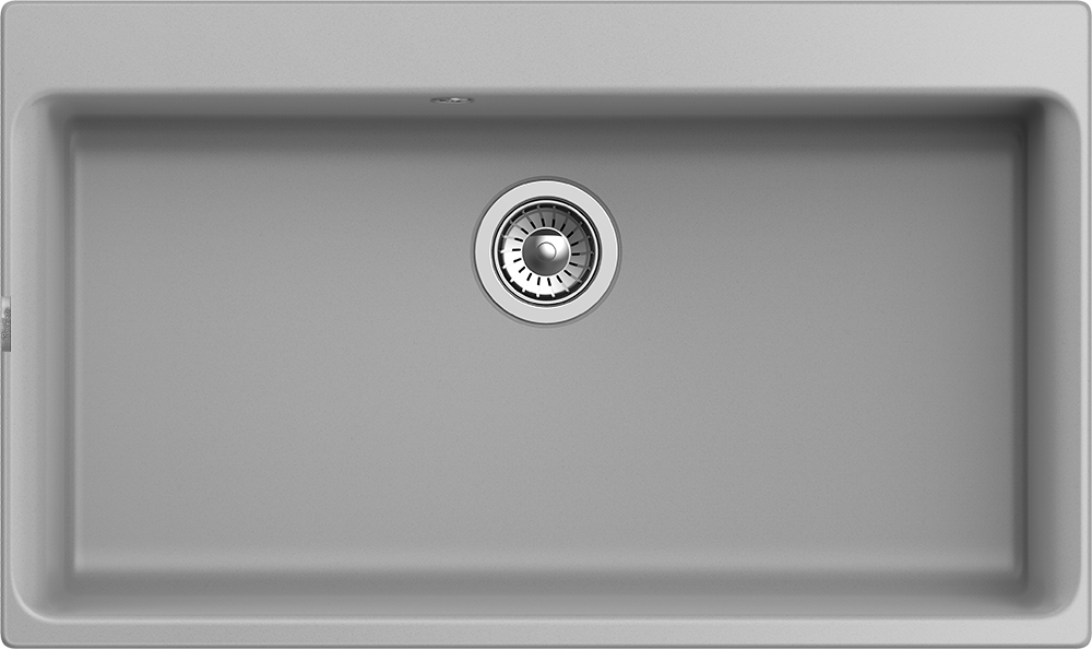 Фото товара: Rivelato AXEL Х-90 grigio metallizzato, мойка, гранит, серый металлик