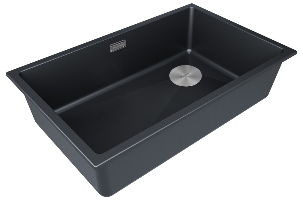 Детальное фото товара: Paulmark LUMI 74UNI-SKEW, мойка, гранит, антрацит