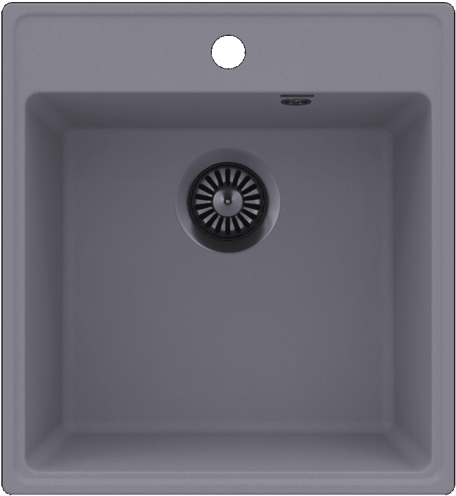 Фото товара: Maunfeld Perla 460 MFQS-460LGR, мойка, гранит, светло-серый
