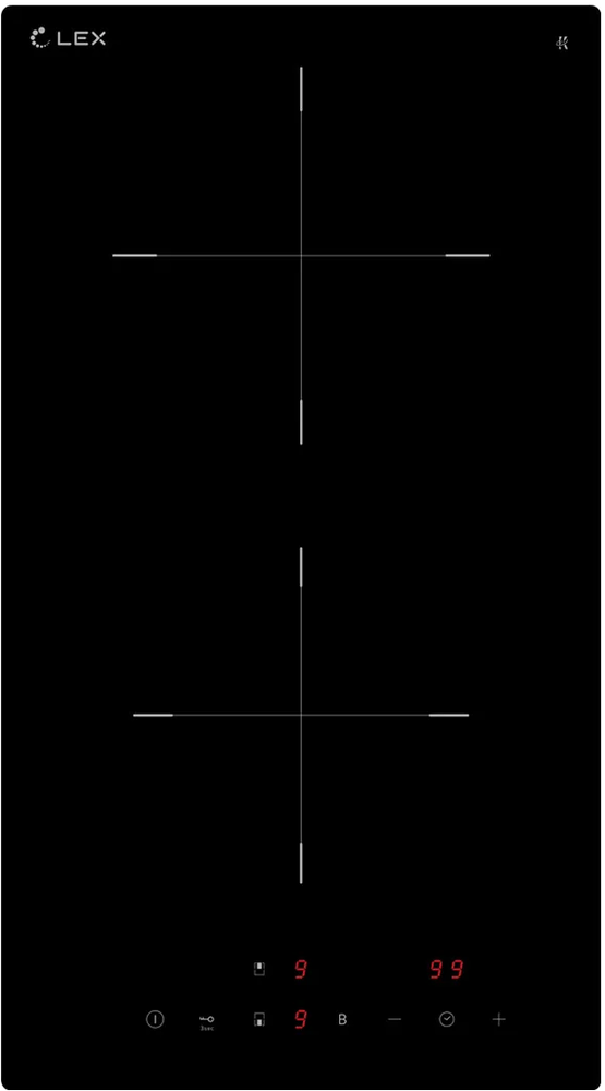 Фото товара: LEX EVI 320A BL индукционная поверхность
