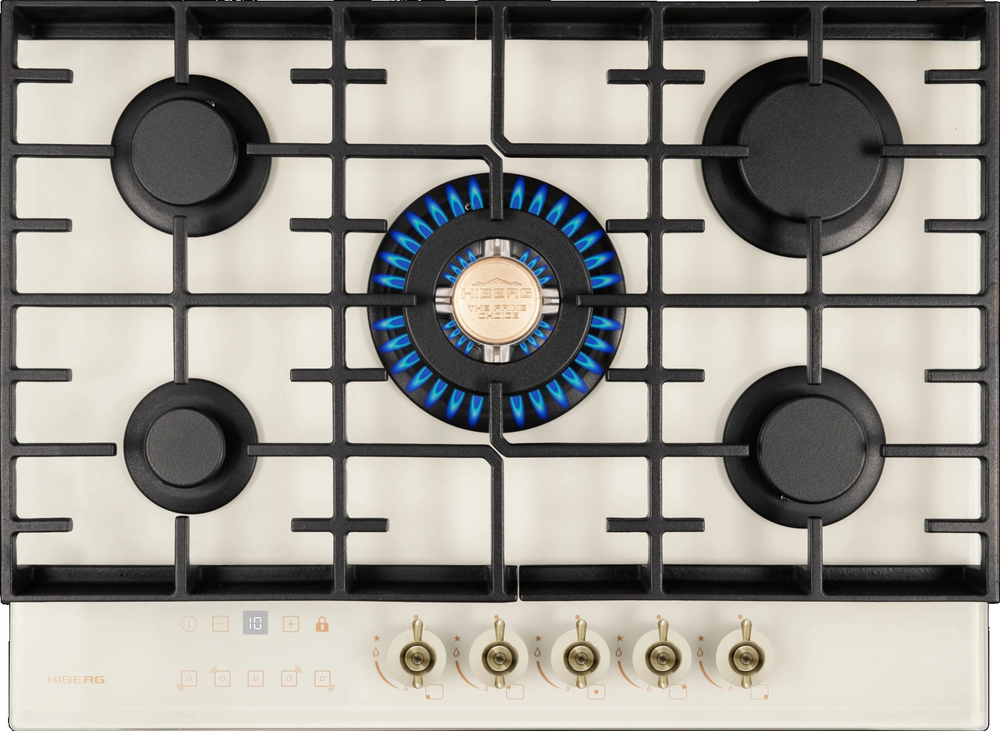 Детальное фото товара: HIBERG VM 7155 Y газовая поверхность