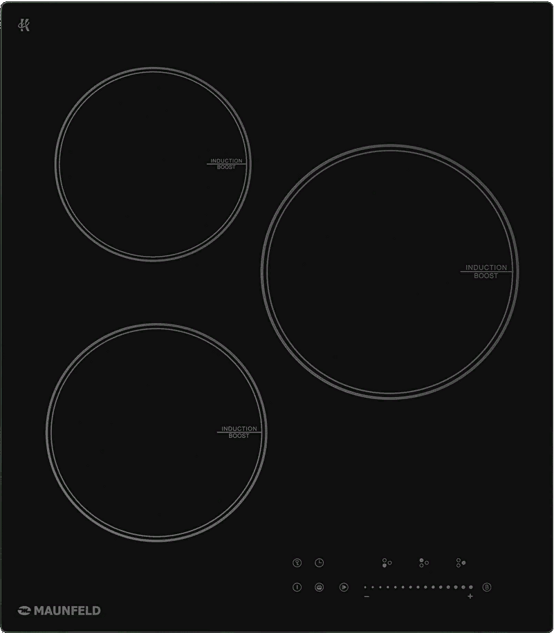 Maunfeld CVI453STBK Детальное фото товара: Maunfeld CVI453STBK индукционная поверхность