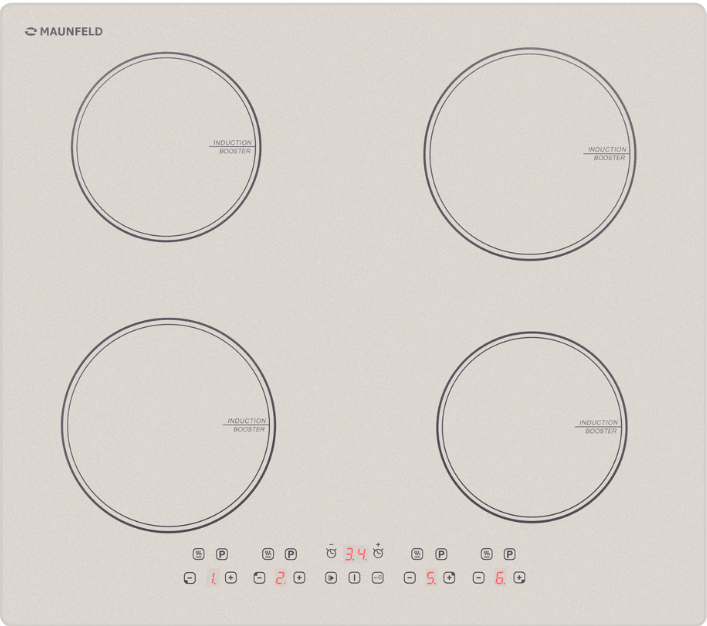 Фото товара: Maunfeld CVI594BG индукционная поверхность