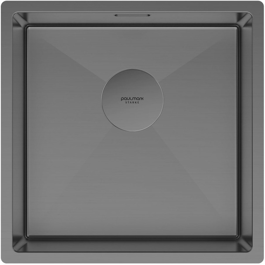 Фото товара: Paulmark NEXT 44 UNI, мойка, нержавеющая сталь, вороненая сталь