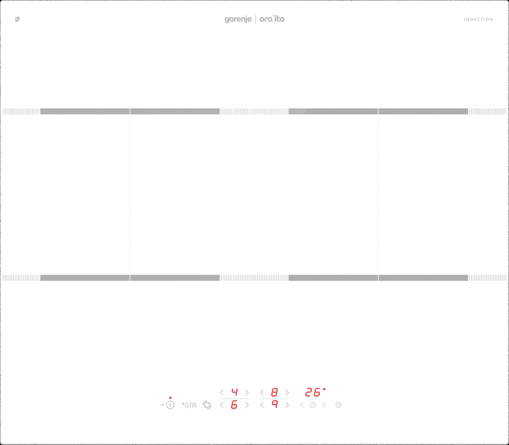 Детальное фото товара: Gorenje IT646ORAW индукционная поверхность