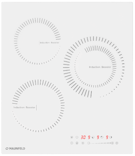 Фото товара: Maunfeld CVI453STWHC индукционная поверхность